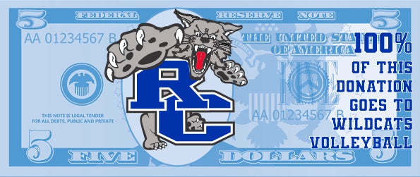 Donation to Wildcats Volleyball