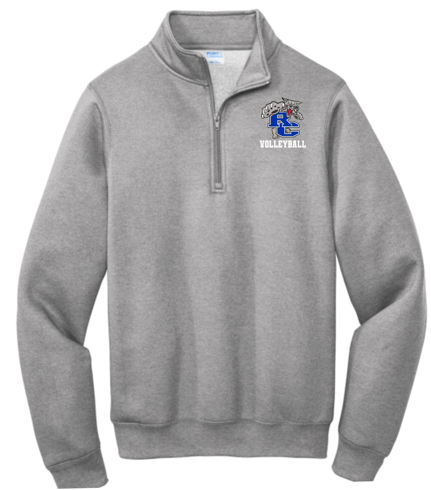 RC Volleyball Fleece Quarter Zip (Embroidered!)