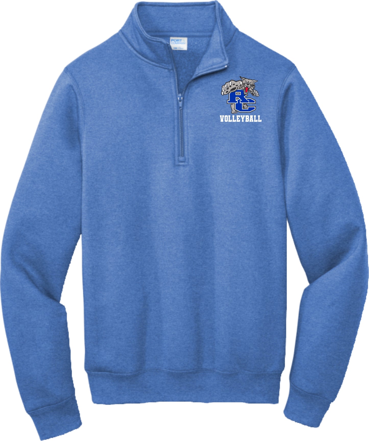 RC Volleyball Fleece Quarter Zip (Embroidered!)