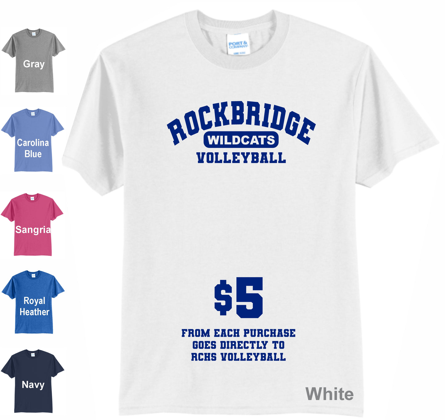 Rockbridge / Wildcats Volleyball Short Sleeve T-Shirt