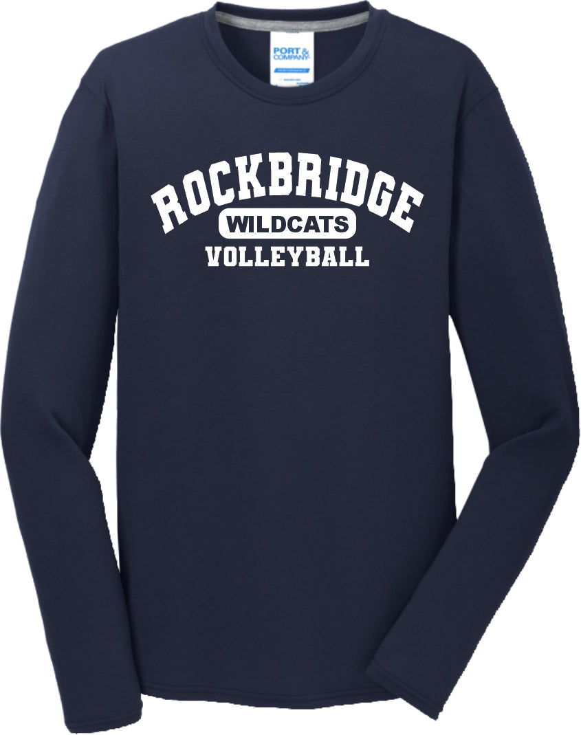 Rockbridge / Wildcats Volleyball Long Sleeve Performance Tee