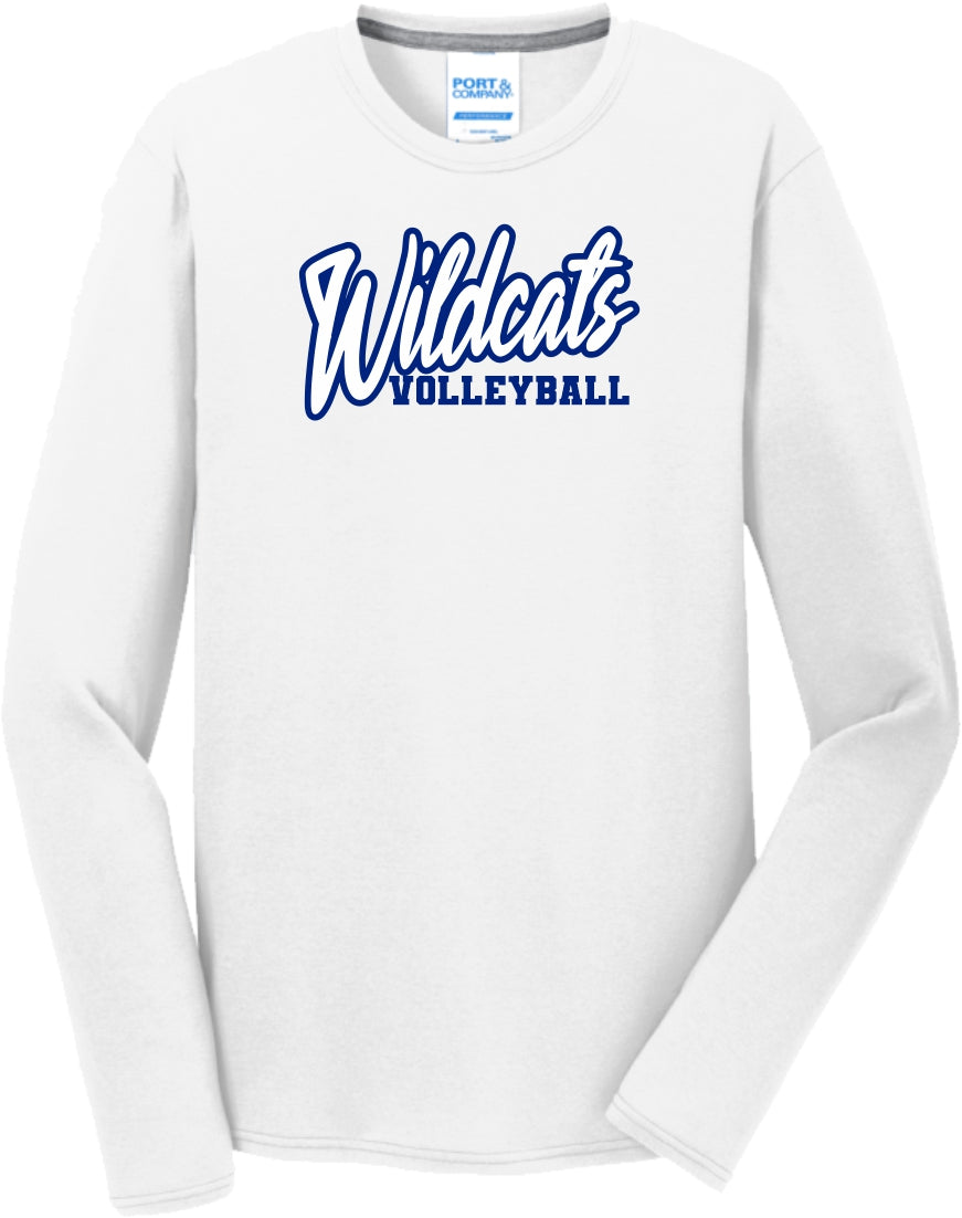 Rockbridge / Wildcats Volleyball Long Sleeve Performance Tee